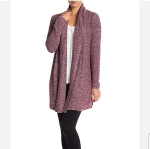 Barefoot Dreams Women's Cardigan in Maroon